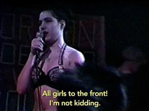 All girls to the front photo