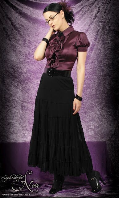 Classic gothic formalwear