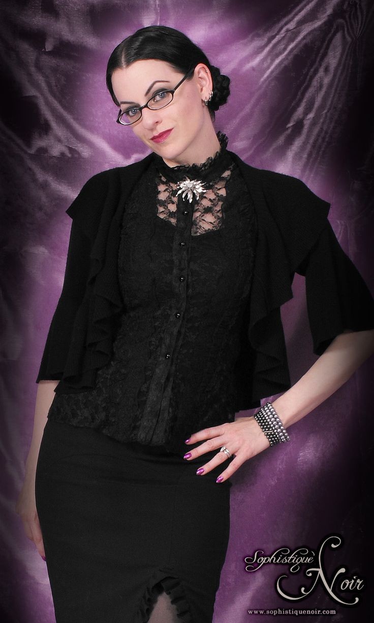 Elegant formal goth
